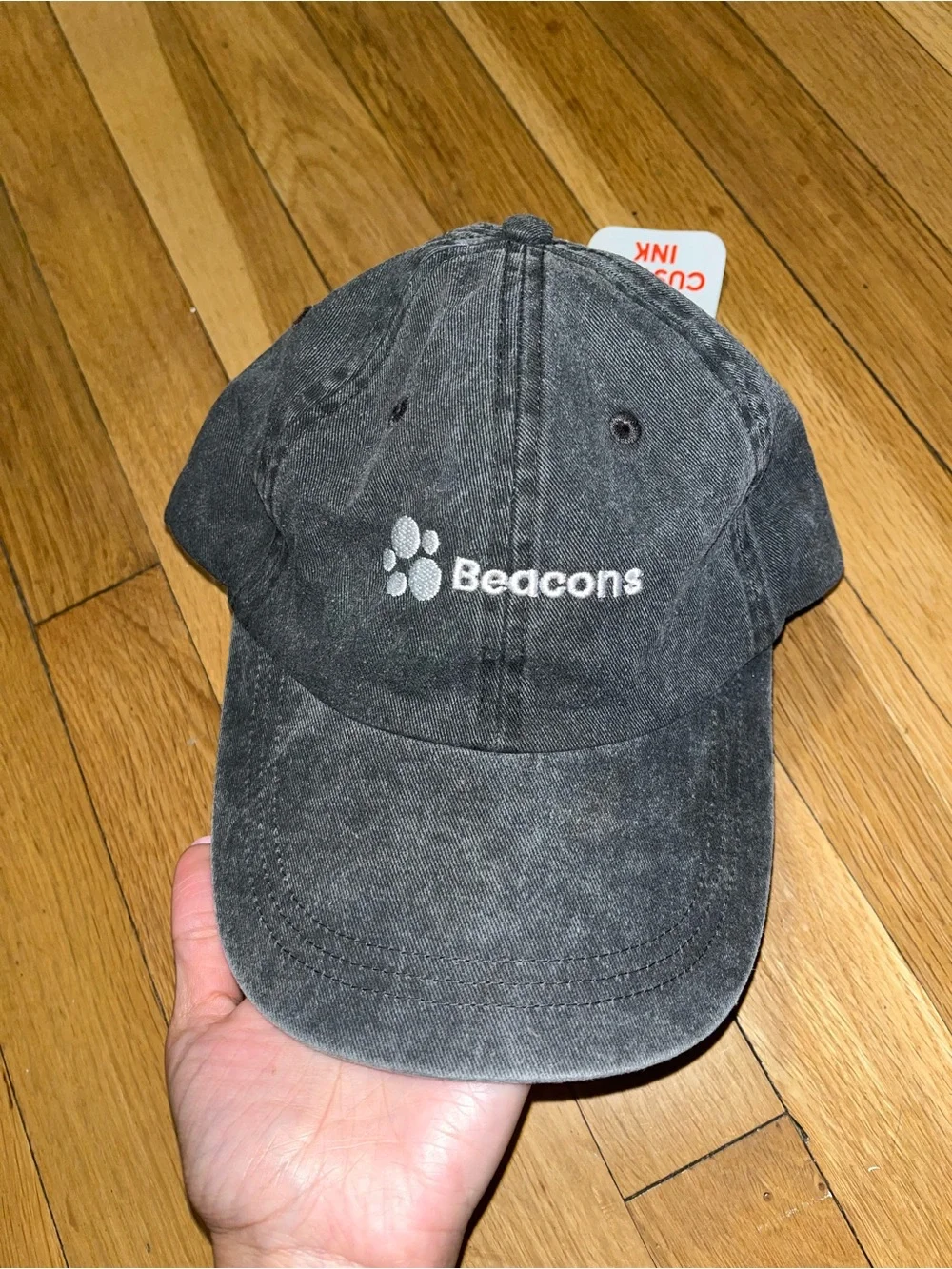 Beacons Hat - Gray Baseball Cap (Unisex)